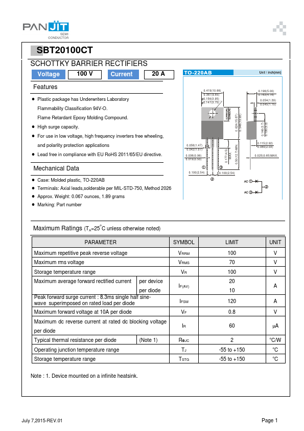 SBT20100CT