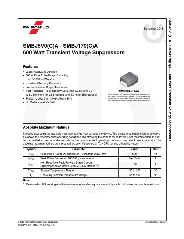 SMBJ170CA