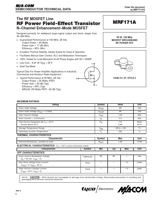 MRF171A