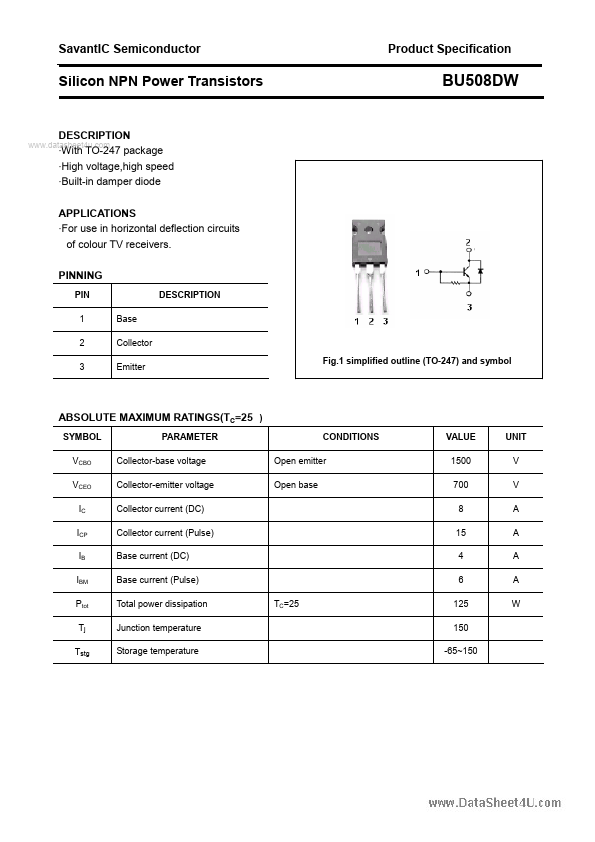 BU508DW