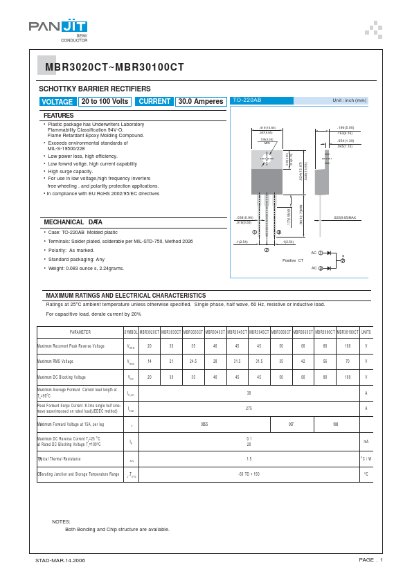 MBR3030CT