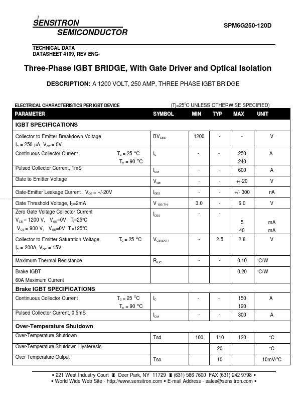 SPM6G250-120D