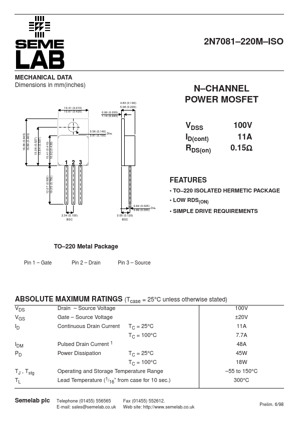 2N7081-220M-ISO