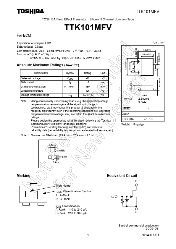 TTK101MFV