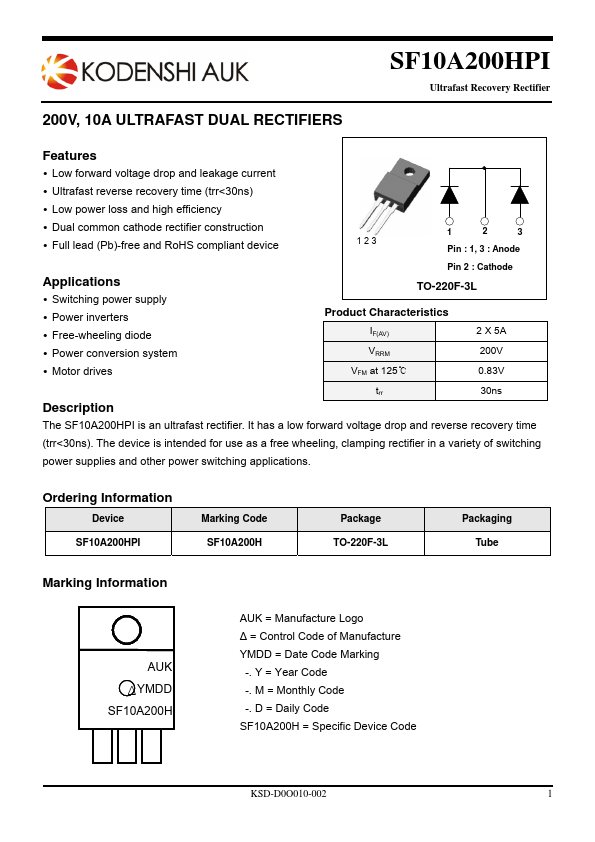 SF10A200HPI