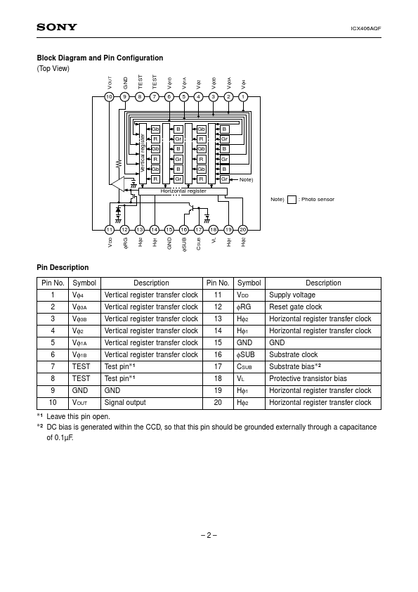 ICX406AQF