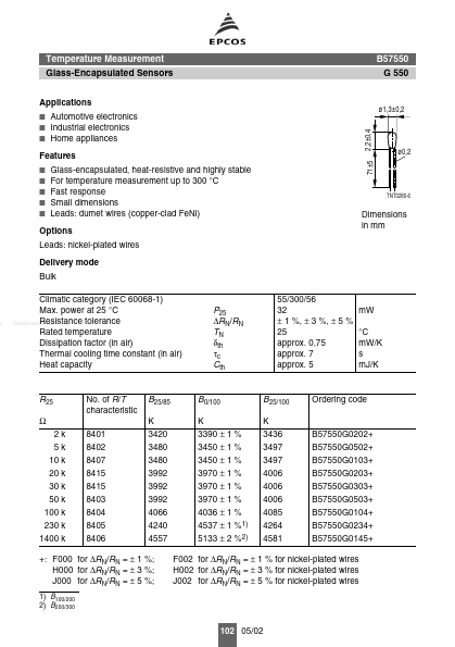 B57550G550