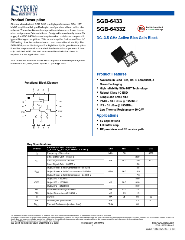 SGB-6433Z