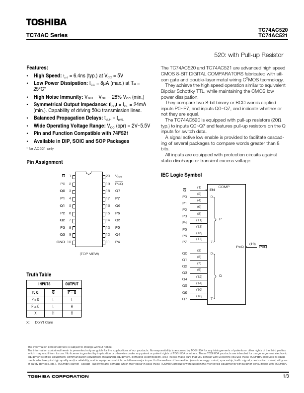 TC74AC520