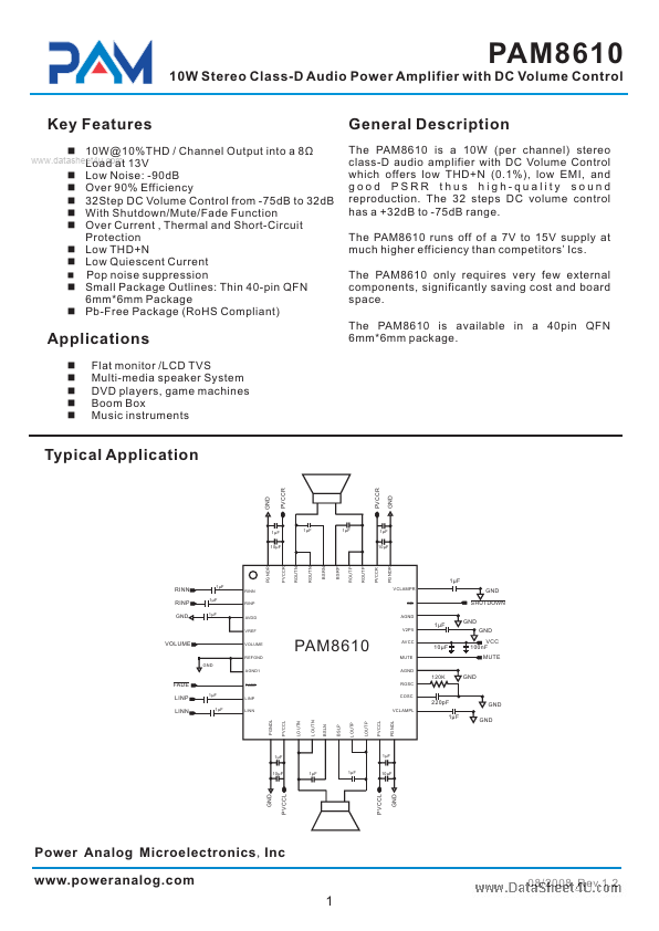 PAM8610