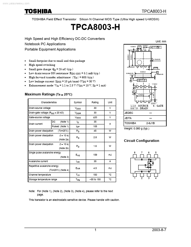 TPCA8003-H