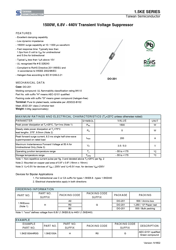 1N6300A