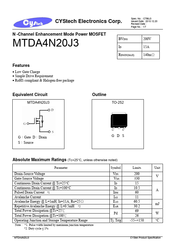 MTDA4N20J3