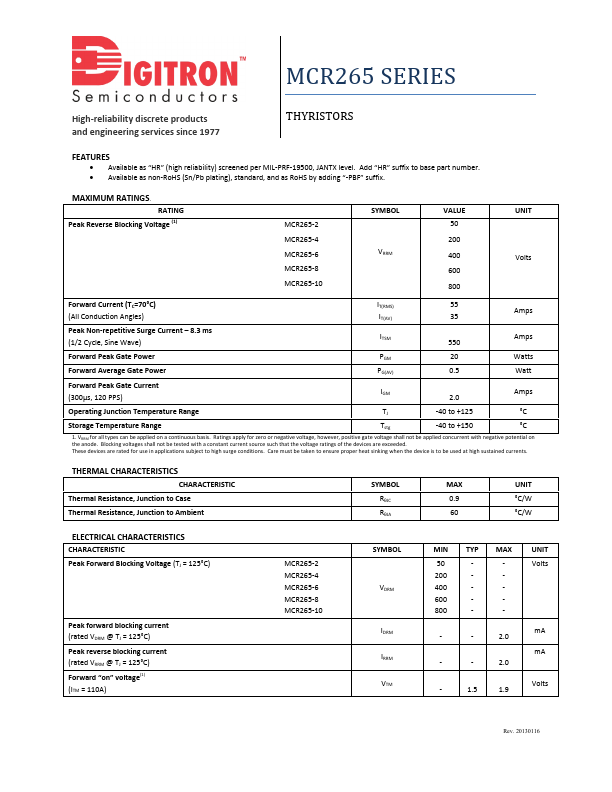 MCR265-10