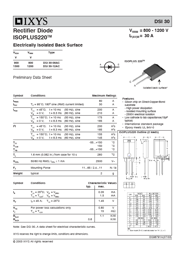 DSI30-12AC