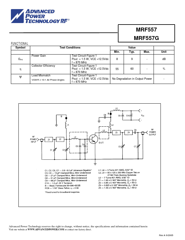 MRF557G