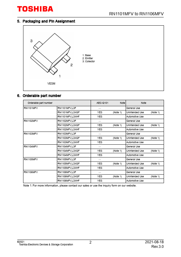 RN1103MFV