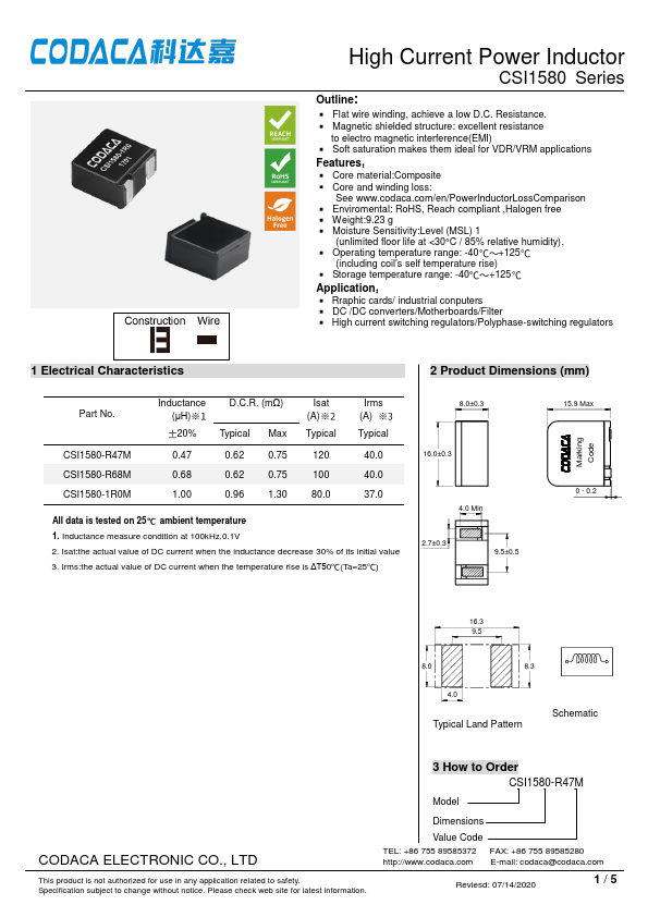 CSI1580-R68M