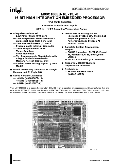 M80C186EB-16