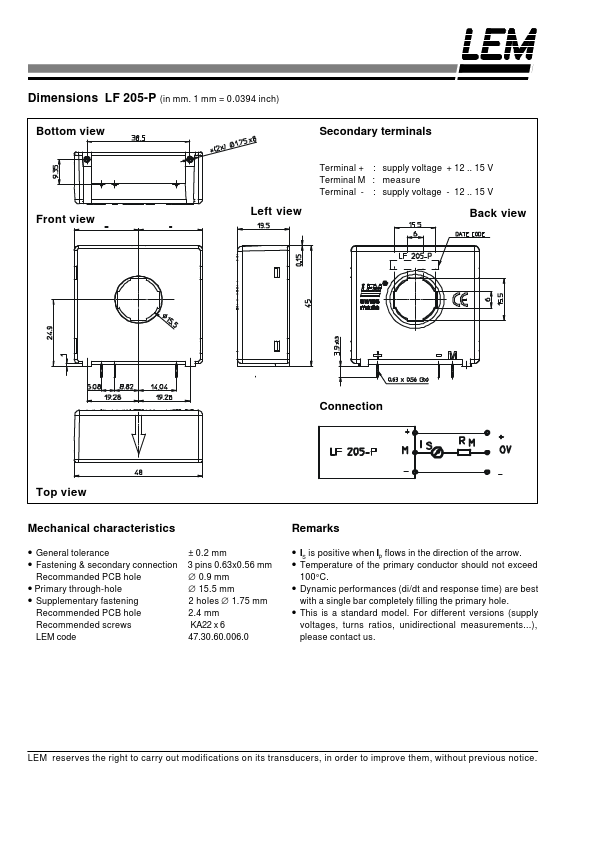 LF205-P