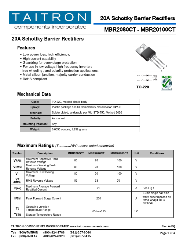 MBR2090CT