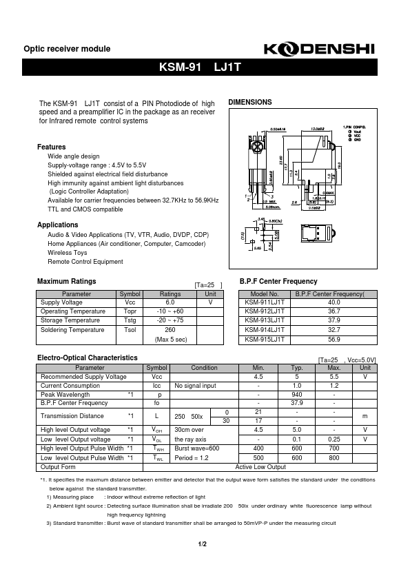 KSM-912LJ1T