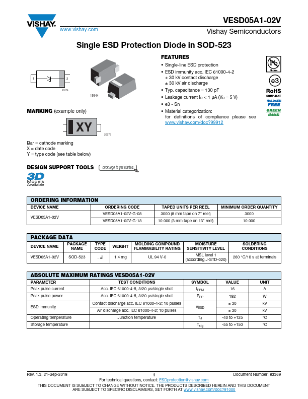 VESD05A1-02V