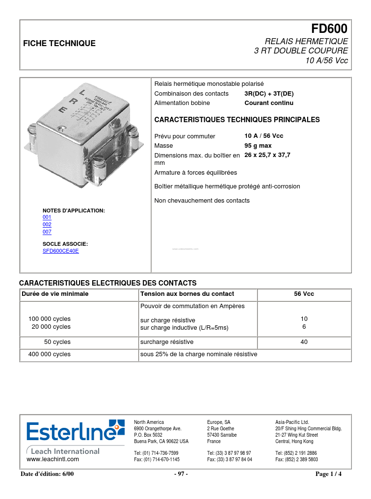 FD600