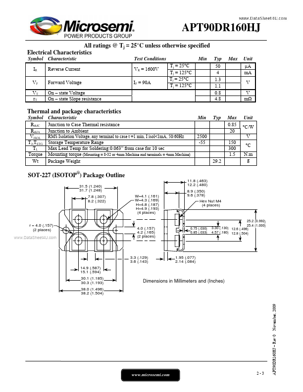 APT90DR160HJ