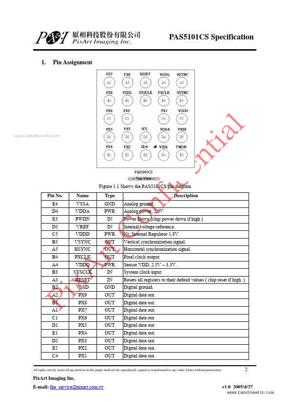 PAS5101CS