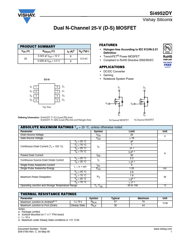 Si4952DY