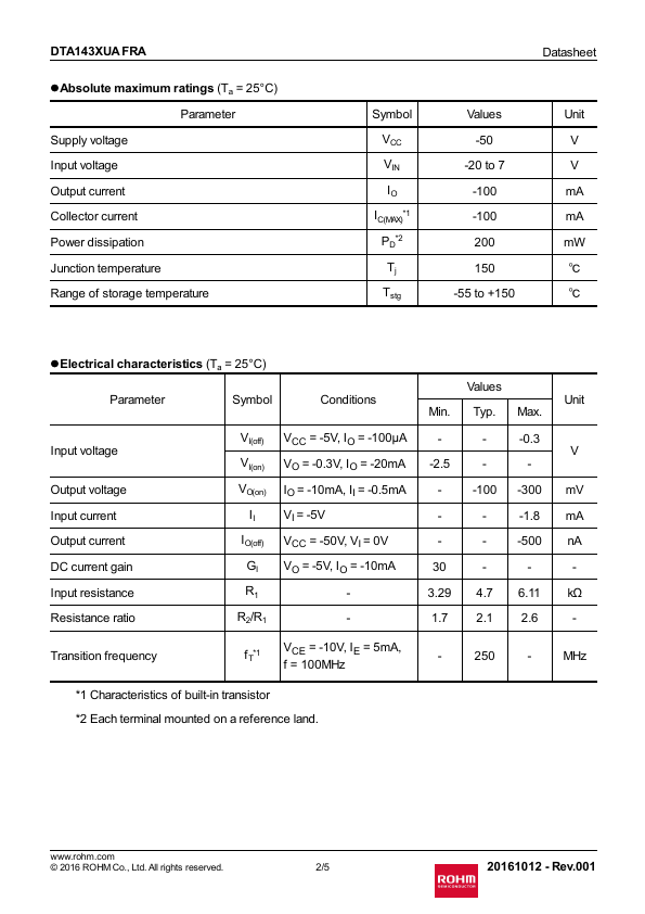 DTA143XUAFRA