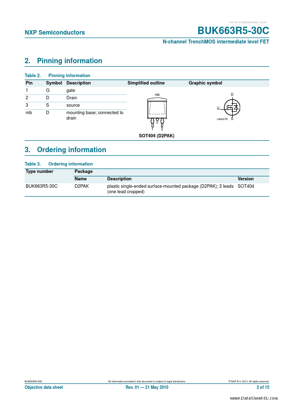 BUK663R5-30C