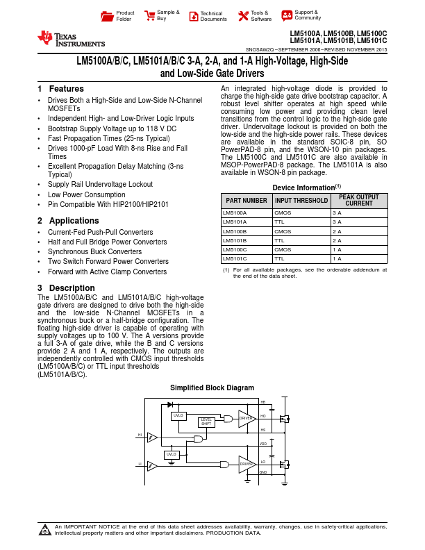 LM5100A