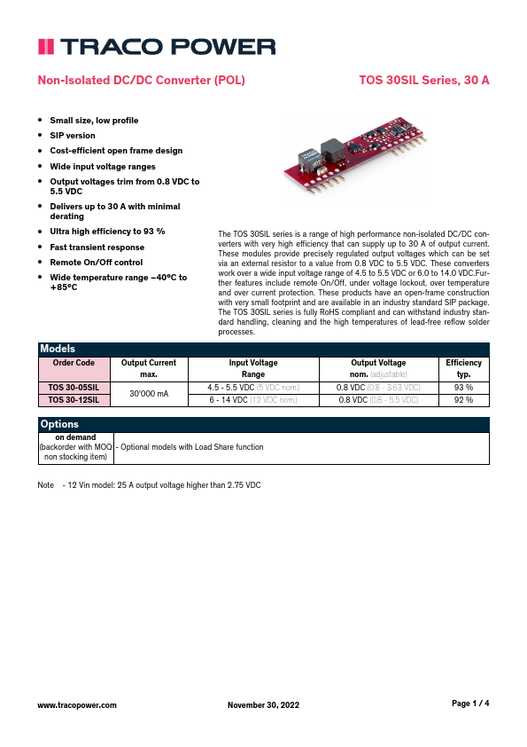 TOS30-05SIL