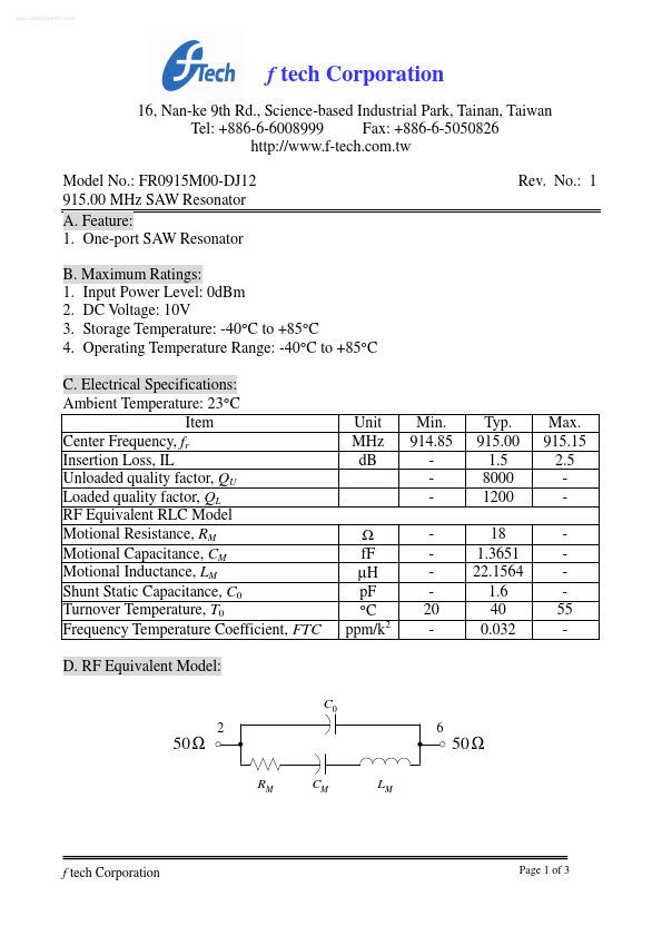 FR0915M00-DJ12