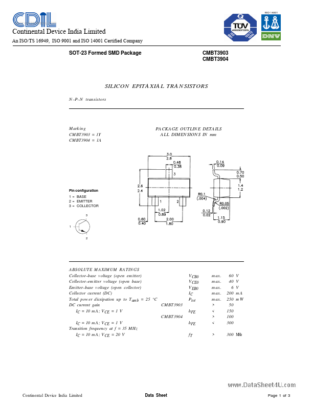 CMBT3904