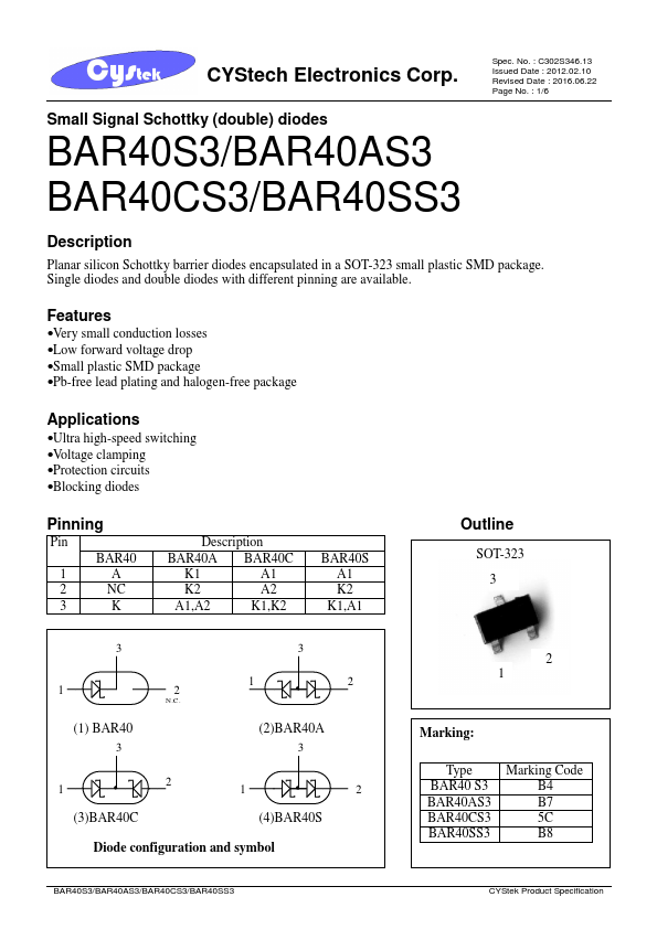 BAR40CS3