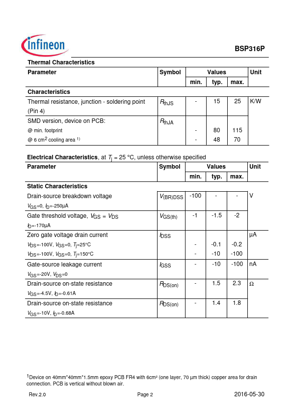 BSP316P