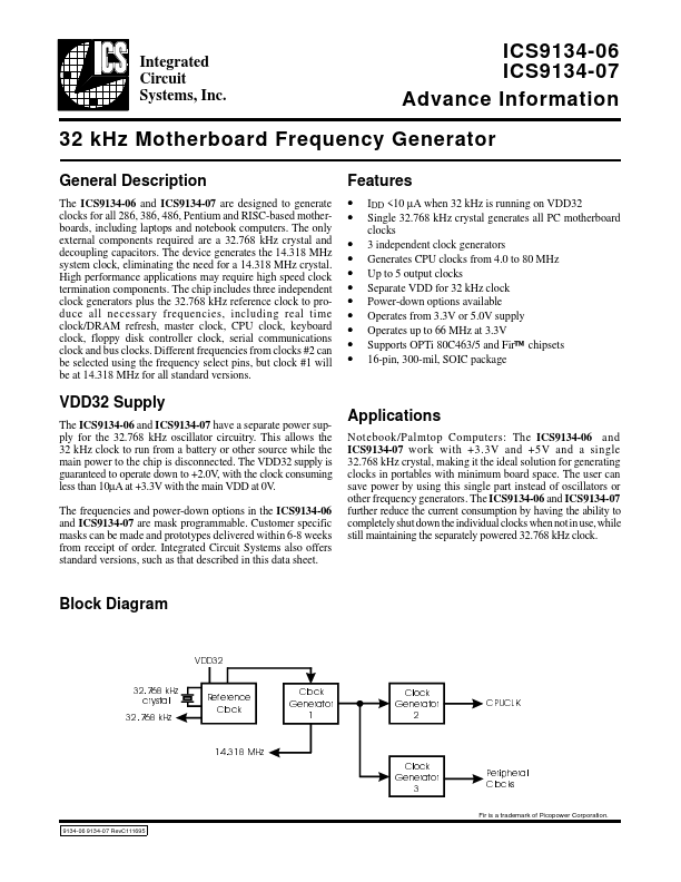 ICS9134-07