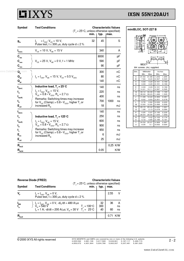 IXSN55N120AU1