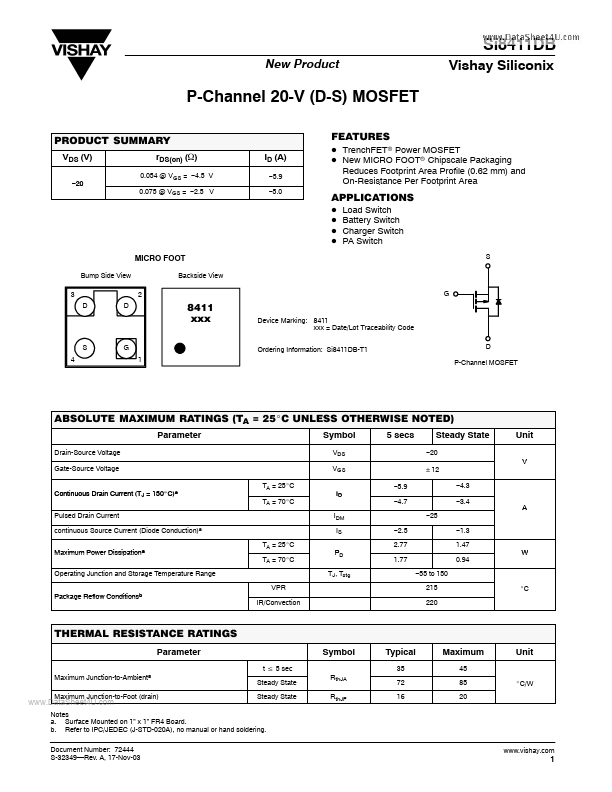 SI8411DB