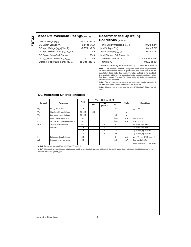 FST3244QSC