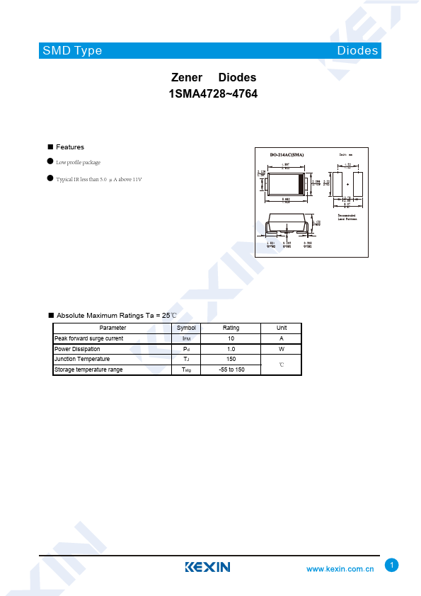 1SMA4733