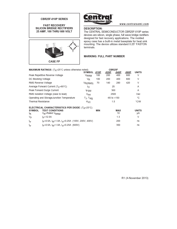 CBR25F-010P