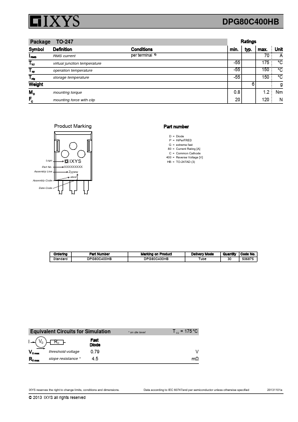 DPG80C400HB