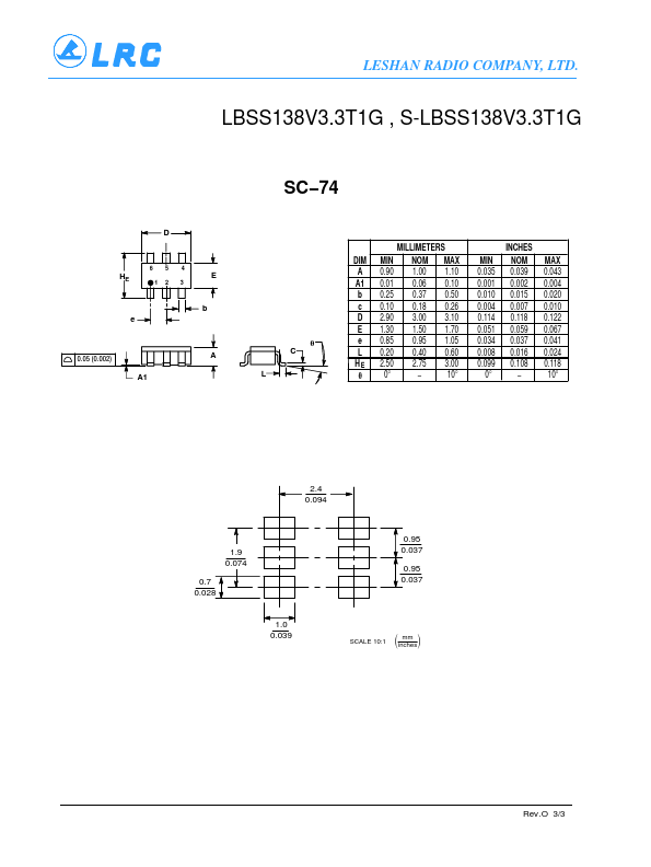 S-LBSS138V3.3T1G