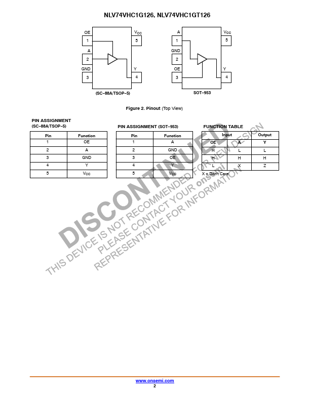 NLV74VHC1G126