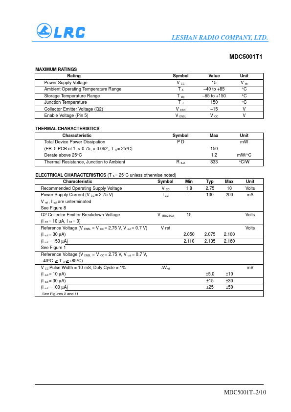 MDC5001T1