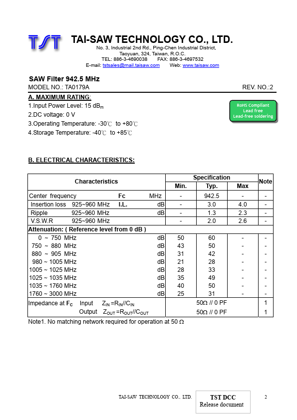 TA0179A